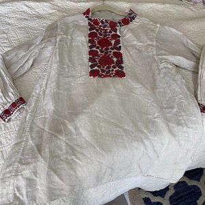 Magnolia Pearl Linen Nourah Blouse